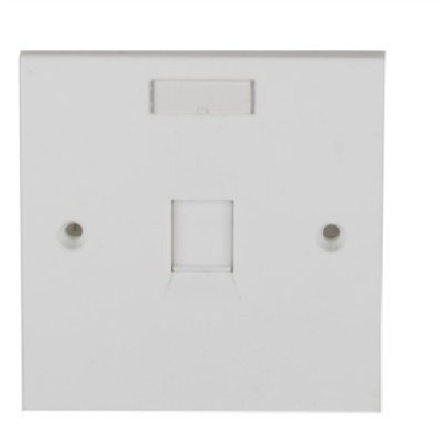 2 Ports Wall Mount Face Plate