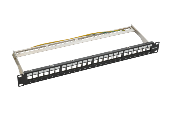24 Ports Shielded Blank Patch Panel