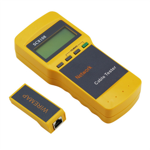 Coaxial and Telephone Network Cable Tester