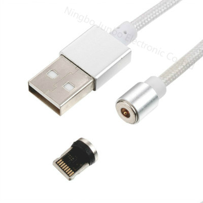 3 in 1 Nylon Braided Magnetic USB Cable