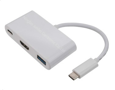 3 In 1 Multiport USB 3.1 Type–C Cable