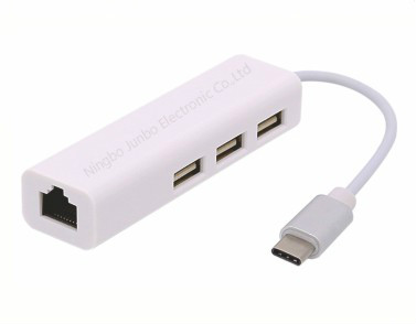 USB 3.1 Type C to 3 Charging Ports USB 3.0 Hub