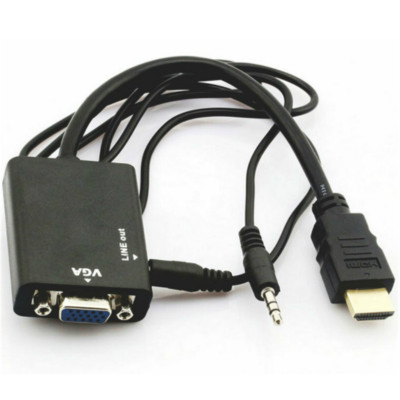 High quality HDMI to VGA Female Adapter Cable