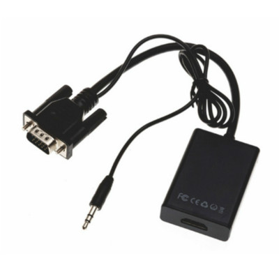 VGA to HDMI 1080p Converter Cable with Audio