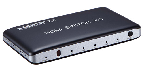 HDMI V2.0 SWITCH 4x1(Plastic)