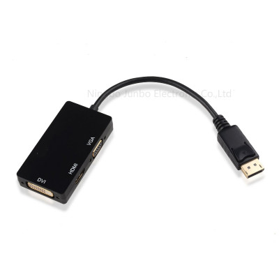 4 in 1 DisplayPort to HDMI DVI VGA Audio Cable