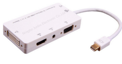 4 in 1 Mini DP to HDMI DVI VGA Audio Cable