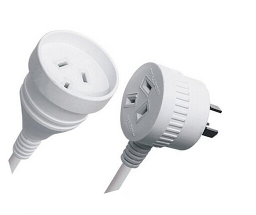 Australian Electrical Plug with C12 Connector