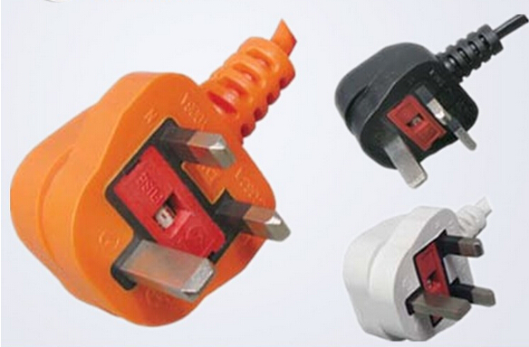 British BSI Standard UK 3-pin Plug
